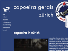 Tablet Screenshot of capoeira-zh.ch